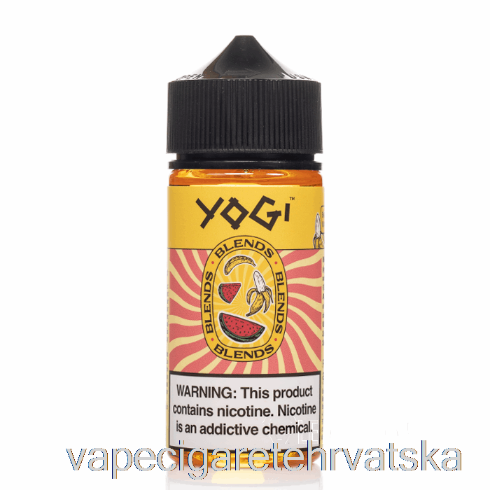 Vape Cigarete Banana Lubenica Led - Yogi Mješavine - 100 Ml 6 Mg